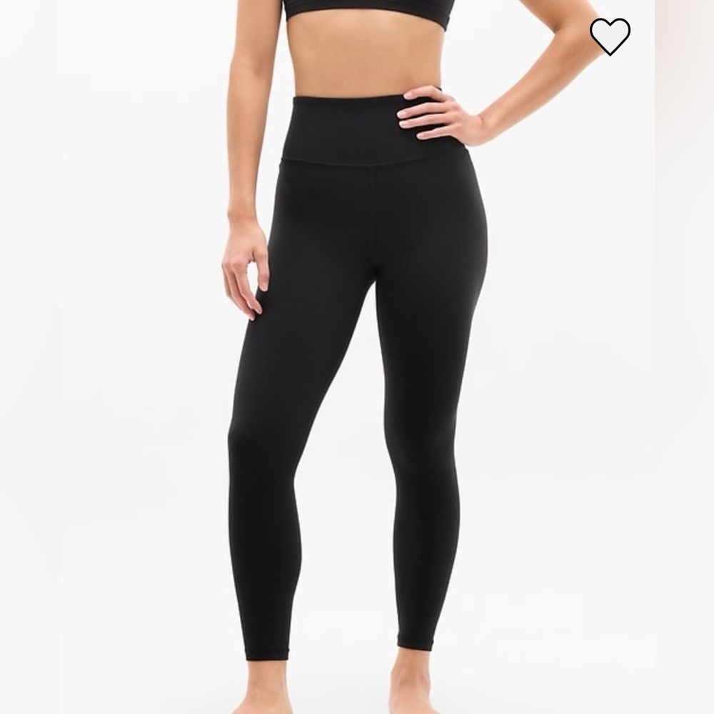 Athleta High Rise Elation 7/8 Legging Black Size XL
